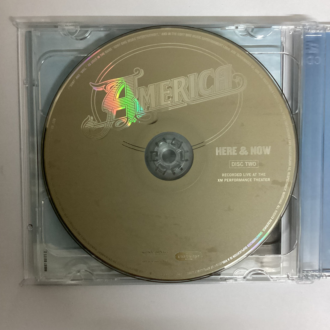 ซีดี America - Here & Now CD NM 2CDs