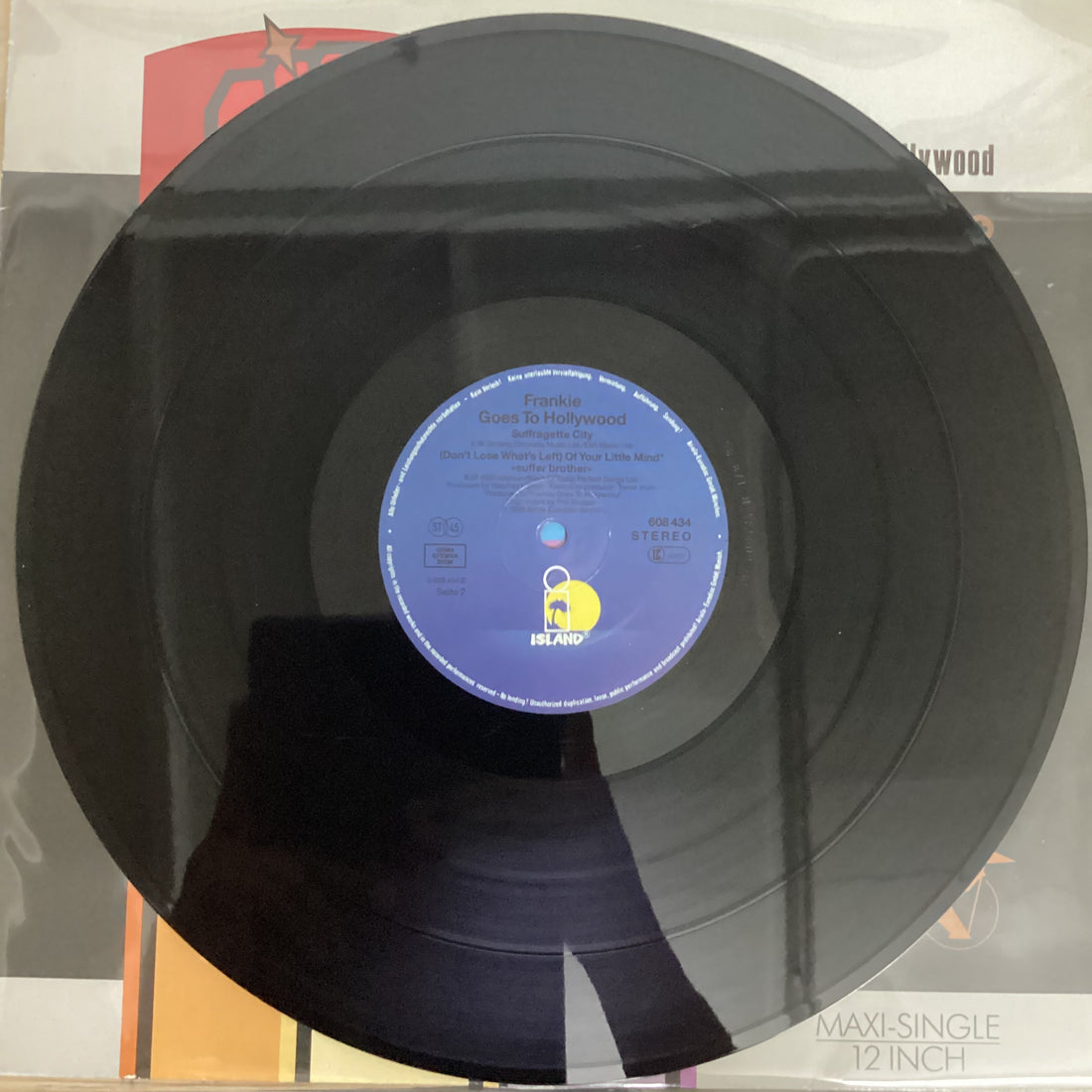 แผ่นเสียง Frankie Goes To Hollywood = Frankie Goes To Hollywood - レイジ‧ハード = Rage Hard Vinyl VG+