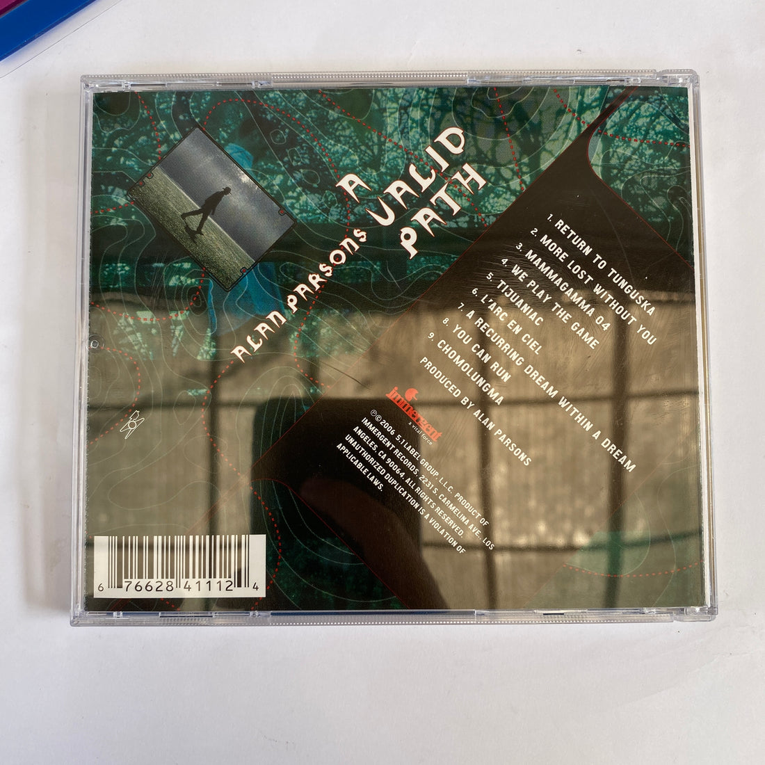 ซีดี Alan Parsons - A Valid Path (CD/DVD Hybrid) (VG+)