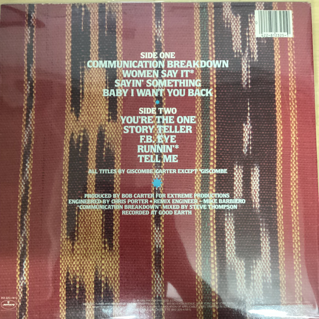 แผ่นเสียง Junior - Inside Lookin' Out Vinyl VG+