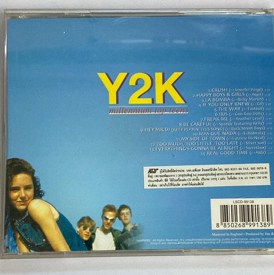 ซีดี Various - Y2K Millennium Top Teens (CD) (VG+)