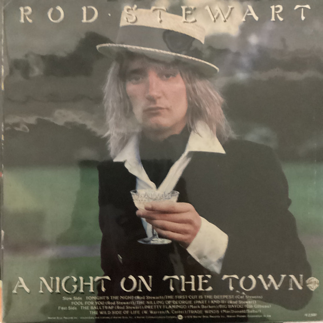 แผ่นเสียง Rod Stewart - A Night On The Town Vinyl VG+