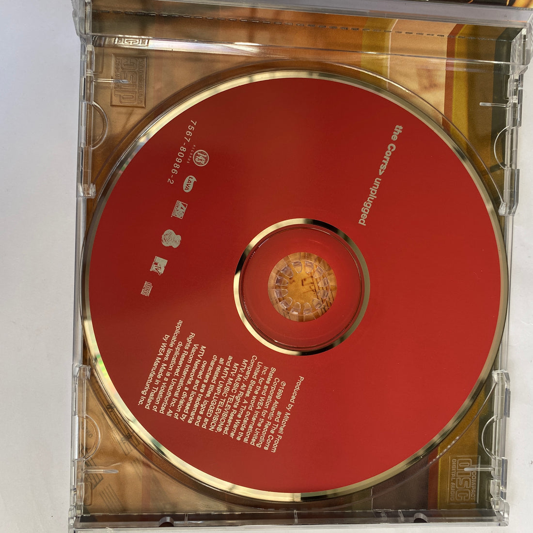 ซีดี The Corrs - Unplugged CD NM or M-