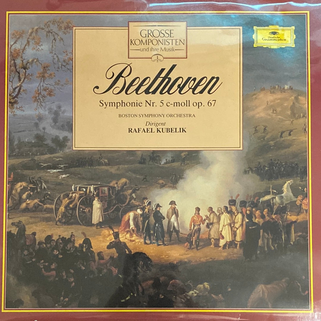 แผ่นเสียง Ludwig van Beethoven, Boston Symphony Orchestra, Rafael Kubelik - Symphonie Nr. 5 C-moll Op. 67 (Vinyl) (VG+)