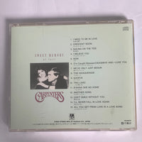 ซีดี Carpenters - Sweet Memory - At Last CD VG+