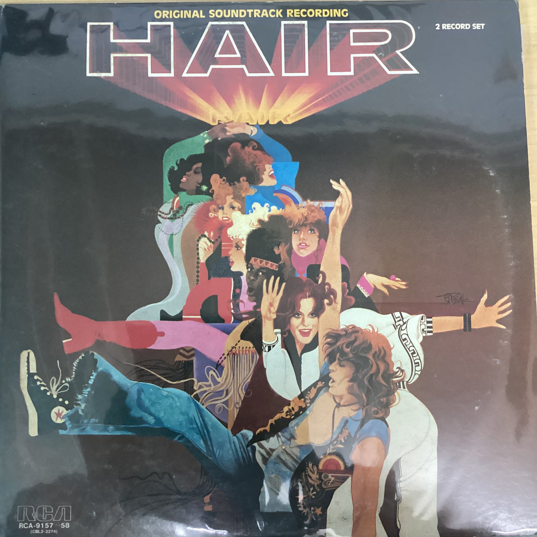 แผ่นเสียง Galt MacDermot - Hair Original Soundtrack Recording Vinyl VG+ 2LPs