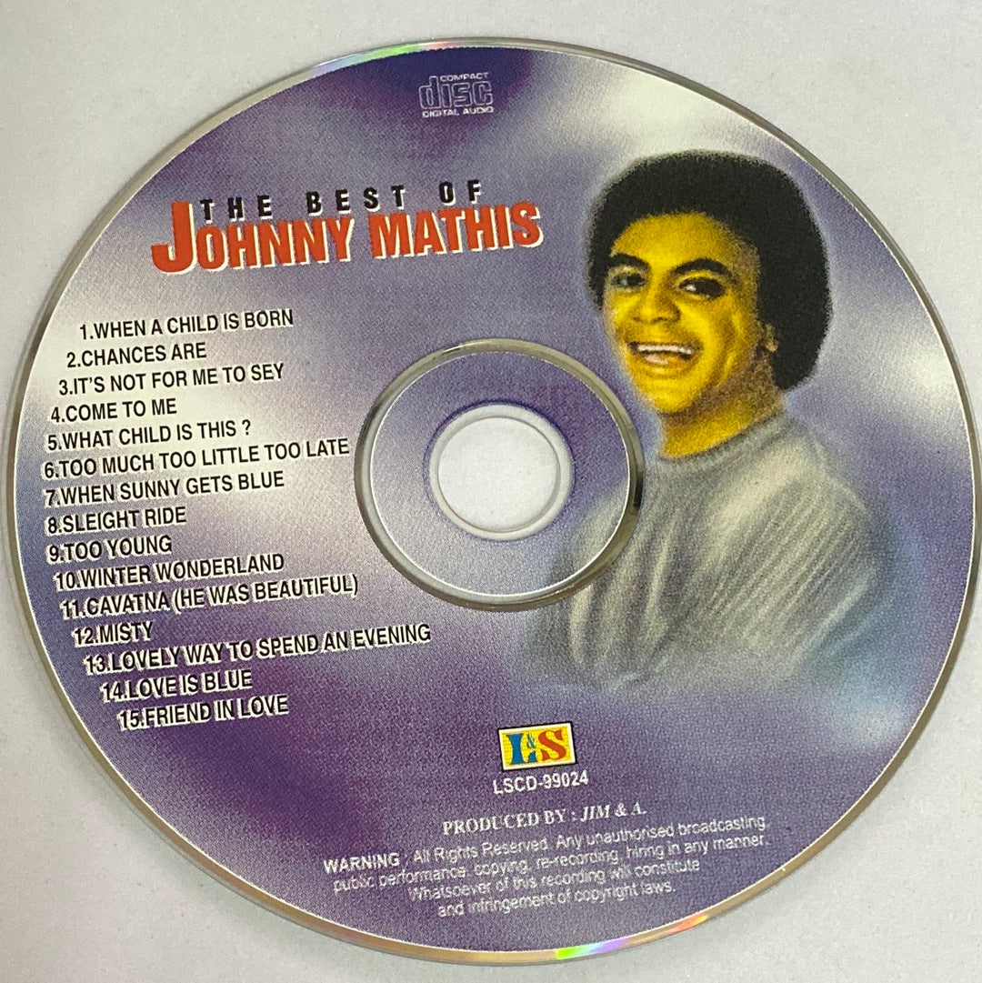 ซีดี Johnny Mathis - The Best Of Johnny Mathis (CD) (VG+)