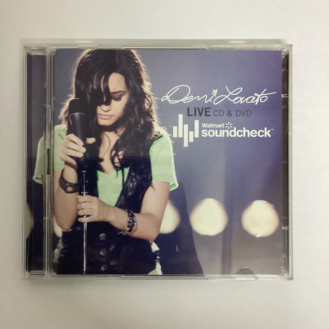 ซีดี Demi Lovato - Live Walmart Soundcheck CD VG 1DC 1DVD