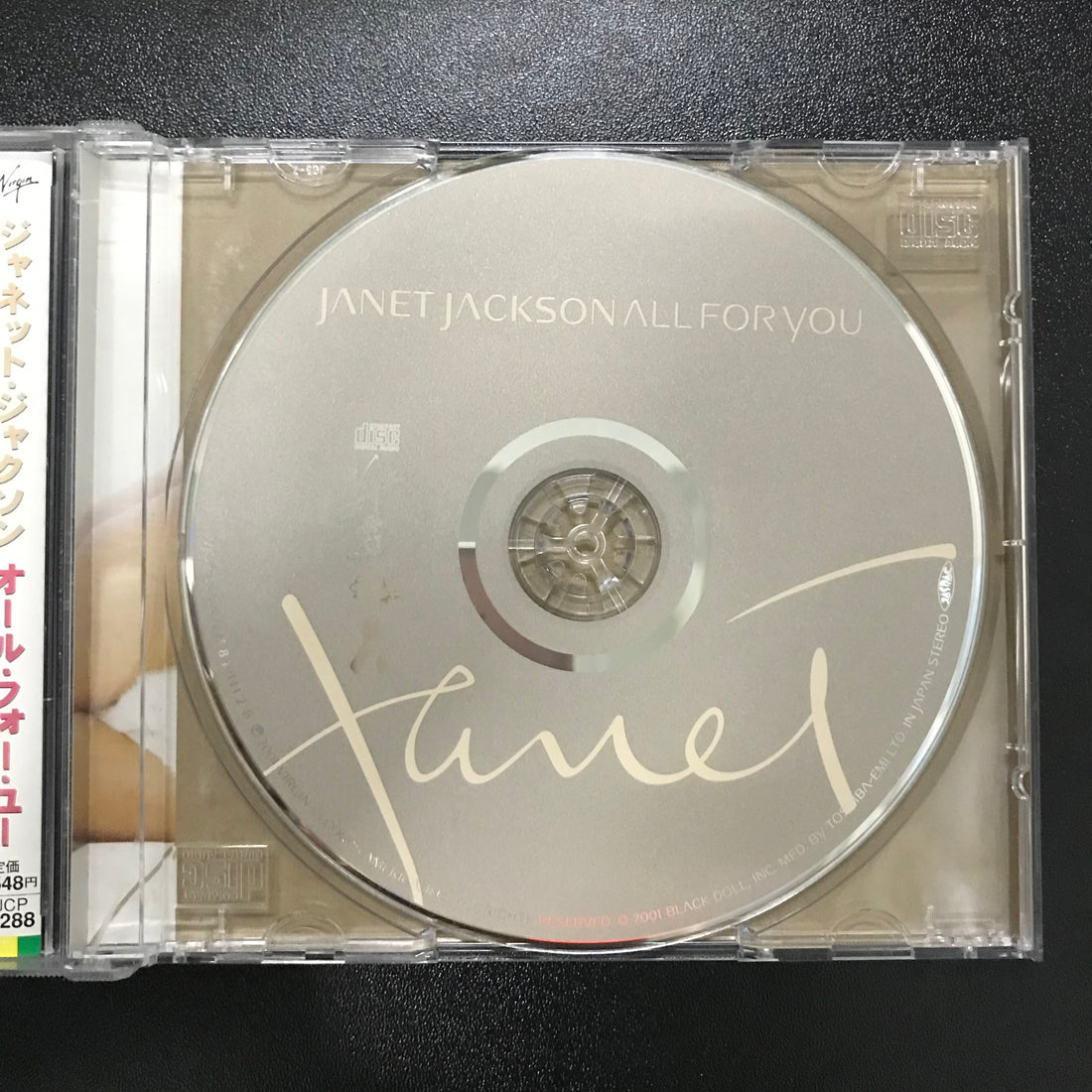 ซีดี Janet Jackson - All For You CD VG+