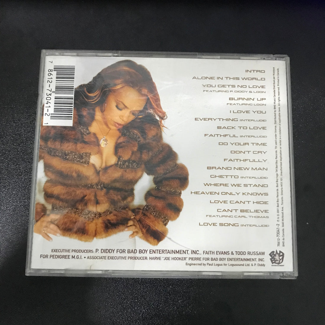 ซีดี Faith Evans - Faithfully CD VG+
