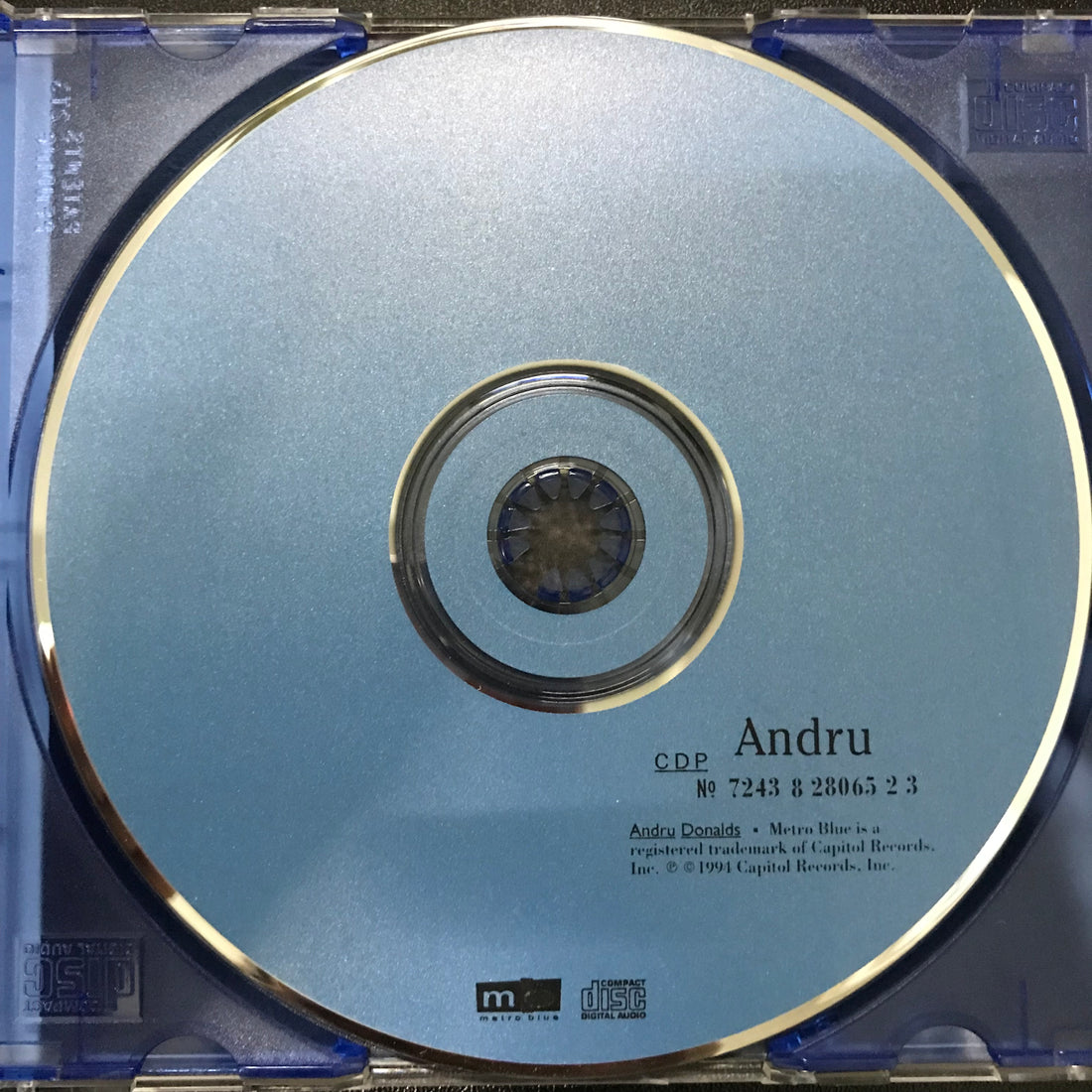 ซีดี Andru Donalds - Andru Donalds CD VG+