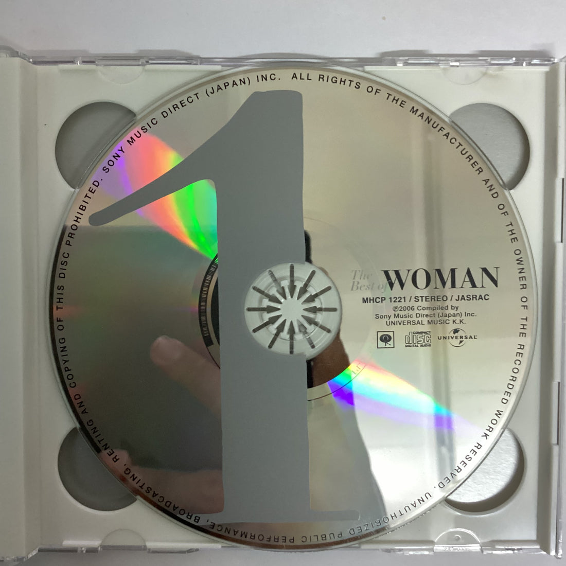 ซีดี Various - The Best Of Woman CD VG+ 2CDs