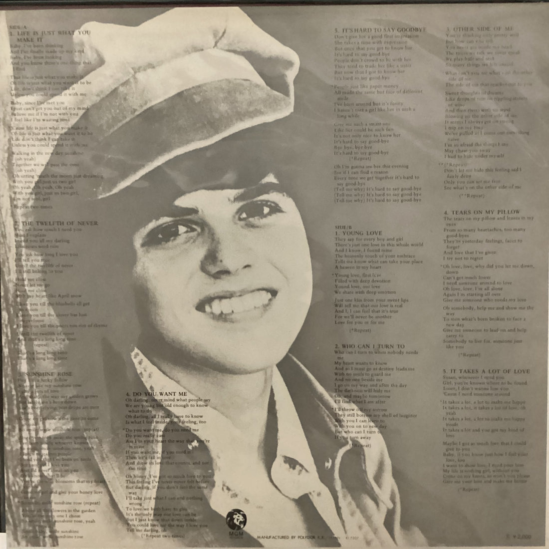 แผ่นเสียง Donny Osmond - Alone Together Vinyl VG+