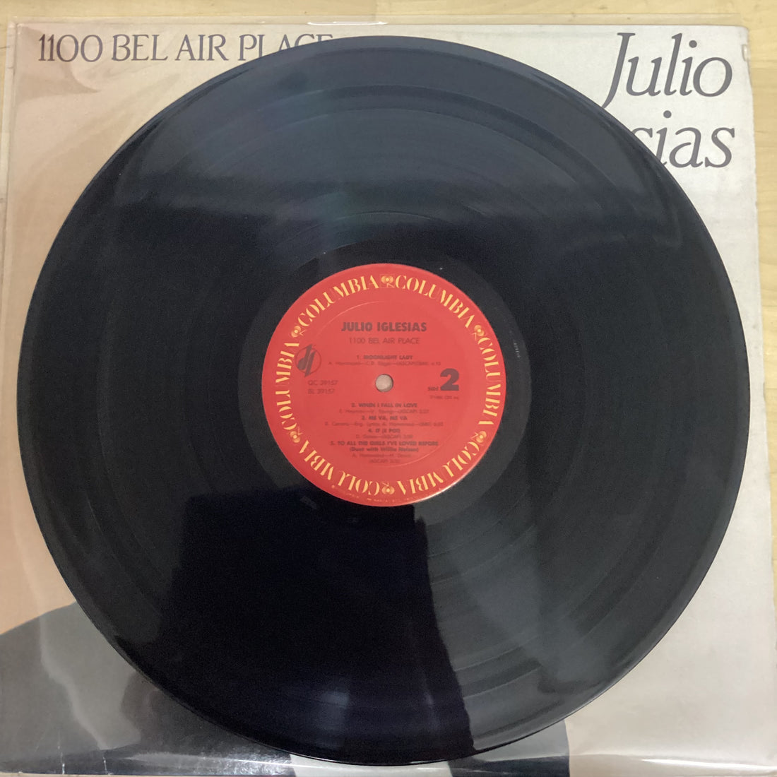 แผ่นเสียง Julio Iglesias - 1100 Bel Air Place Vinyl VG+