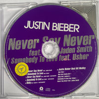 ซีดี Justin Bieber - Never Say Never / Somebody To Love (CD) (VG+)