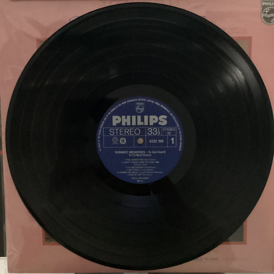 แผ่นเสียง Paul Mauriat And His Orchestra - Summer Memories - The Superb Sounds Of The Paul Mauriat Orchestra Vinyl VG+