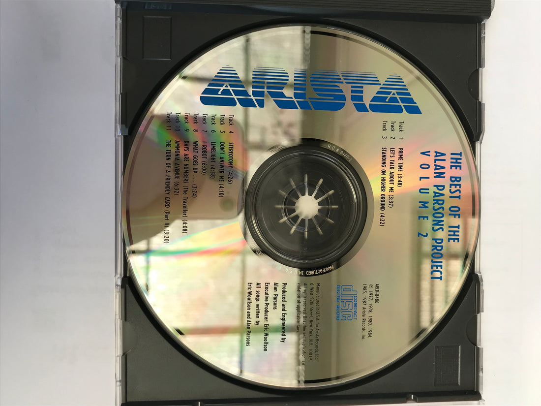 ซีดี The Alan Parsons Project - The BesAlant Of The Parsons Project - Volume 2 CD NM or M-