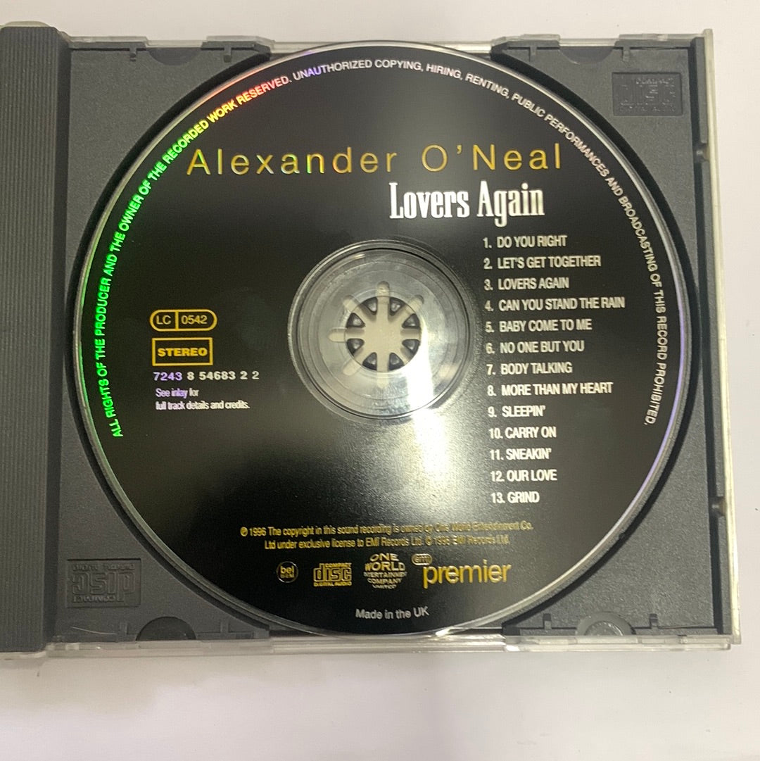 ซีดี Alexander O'Neal - Lovers Again (CD) (NM or M-)