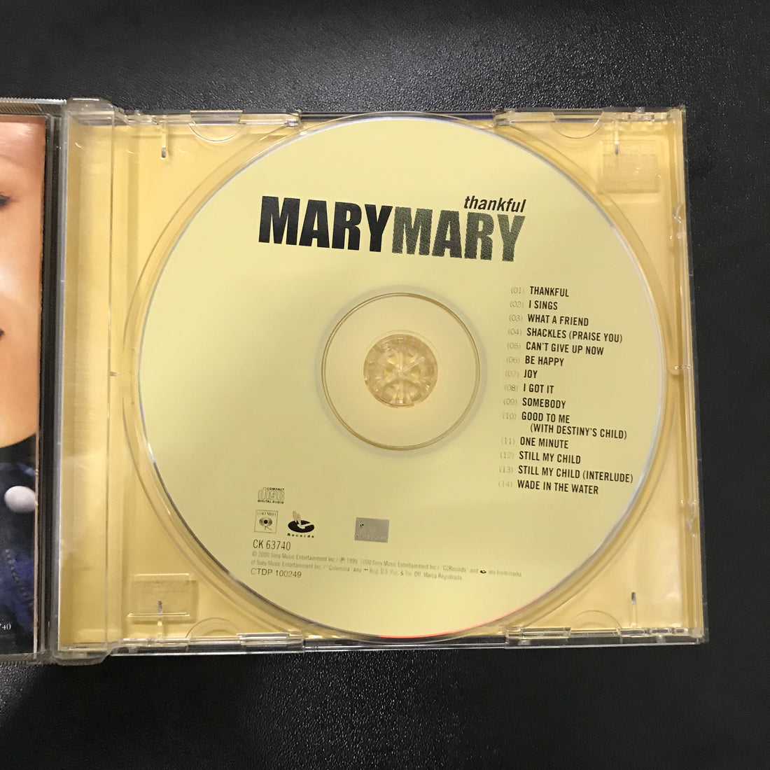 ซีดี Mary Mary - Thankful CD VG+