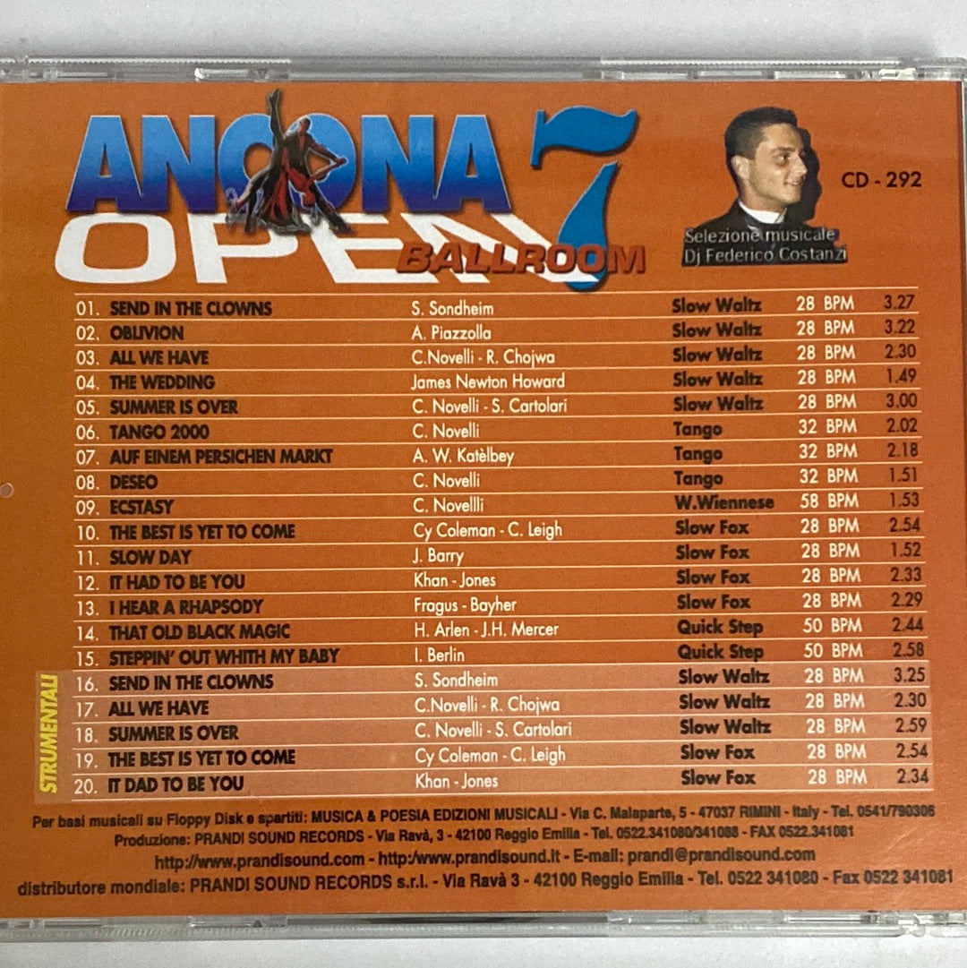 Various Ancona Open Ballroom Vol 7 CD VG Restory Music various-ancona-open-ballroom-vol-7-cd-vg-restory-music