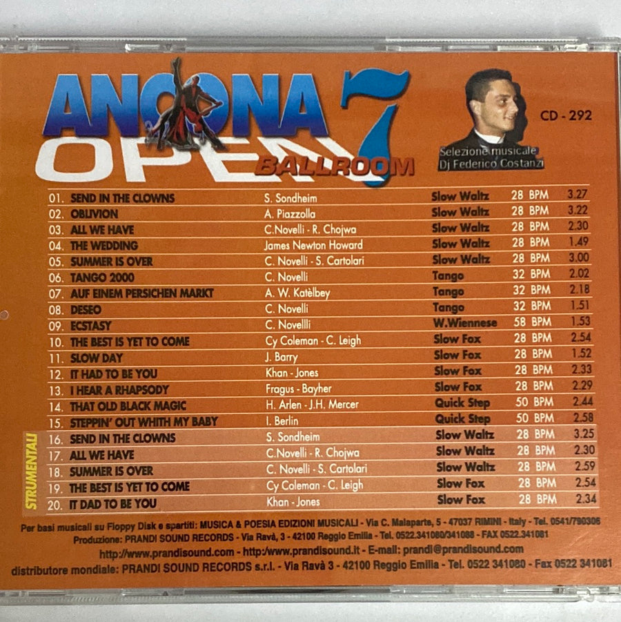 ซีดี Various - Ancona Open Ballroom Vol.7 CD VG+