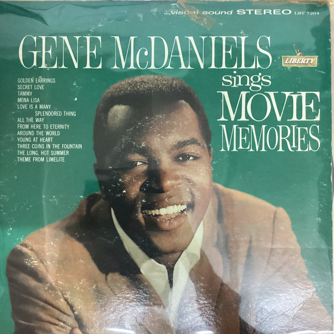 แผ่นเสียง Eugene McDaniels - Sings Movie Memories Vinyl VG+