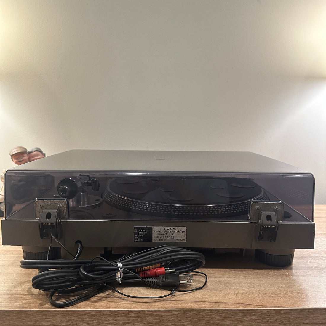 Sony PS-3750 Manual Direct Drive Turntable (220V)