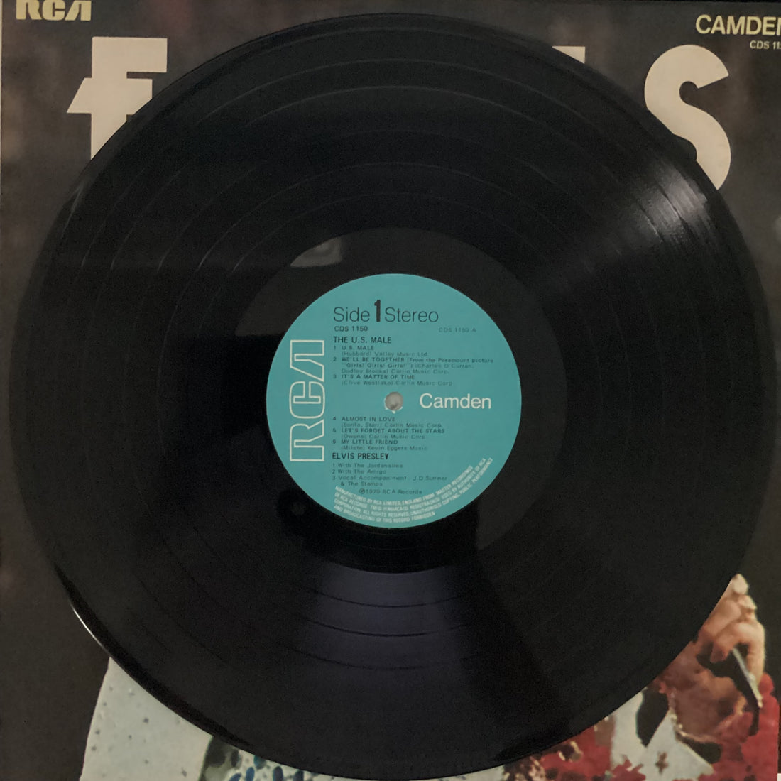 แผ่นเสียง Elvis Presley - The U.S. Male Vinyl VG+