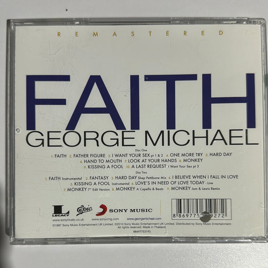 ซีดี George Michael - Faith (CD) (VG+) (2CDs)