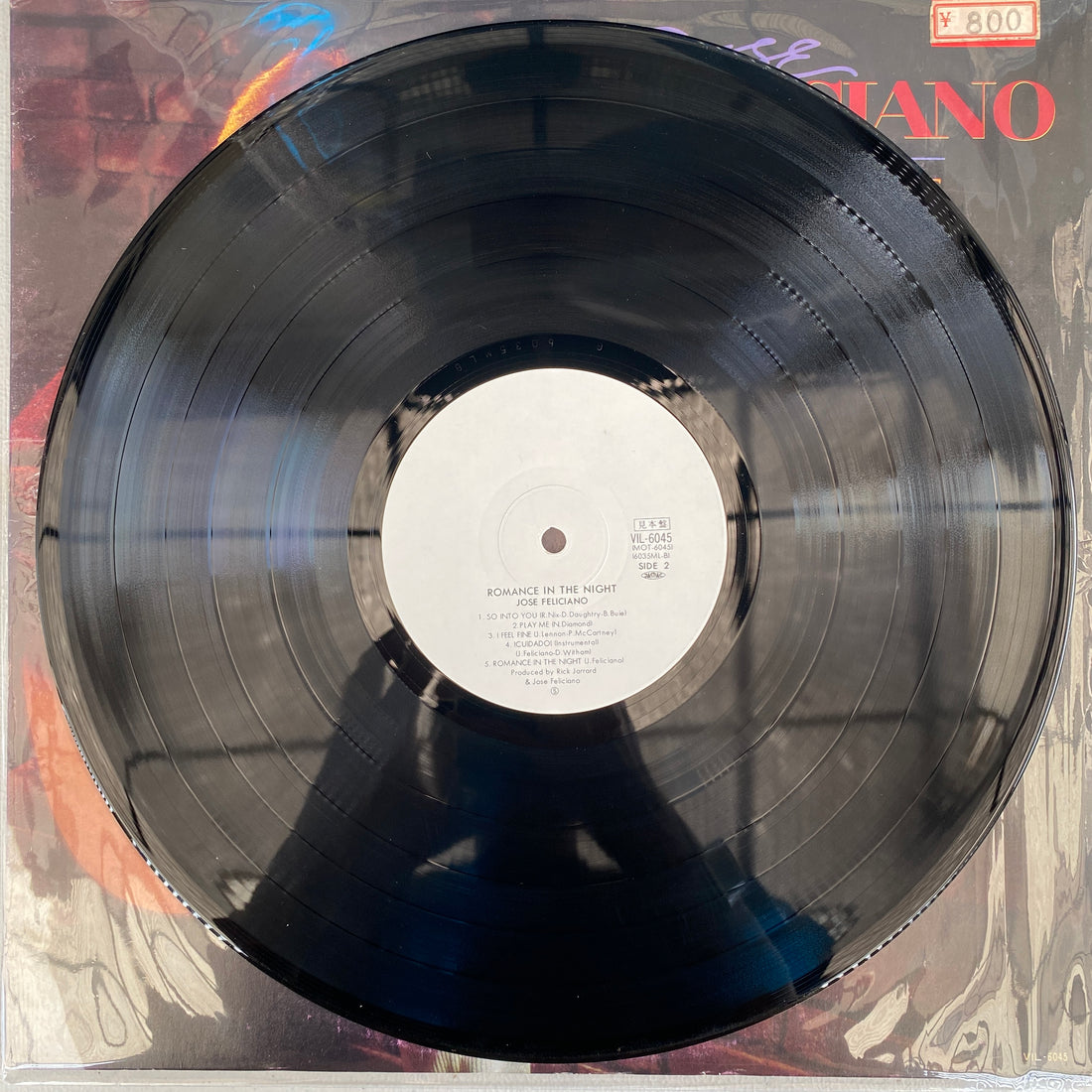 แผ่นเสียง José Feliciano - Romance In The Night Vinyl VG+