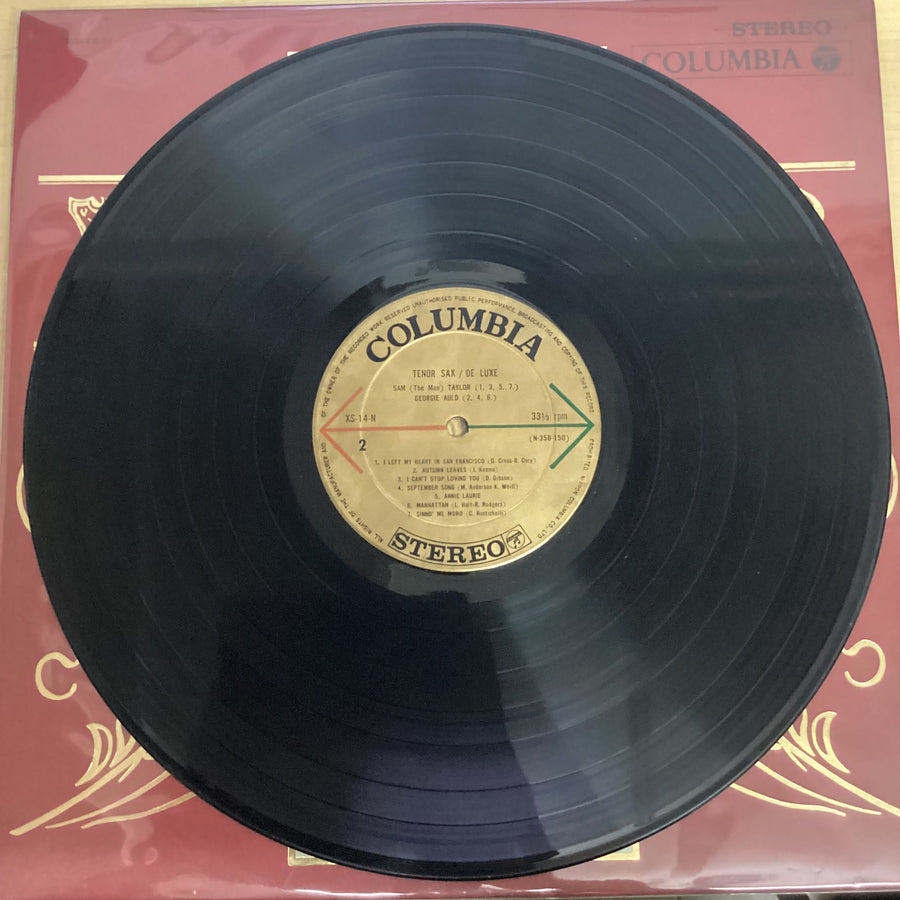 แผ่นเสียง Georgie Auld, Sam Taylor - Tenor Sax / De Luxe Vinyl VG+