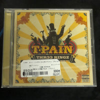 ซีดี T-Pain - Thr33 Ringz (CD) (VG+)