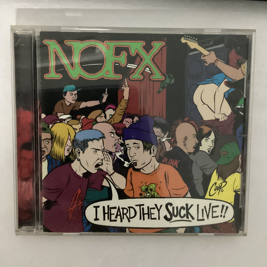 ซีดี NOFX - I Heard They Suck Live!! CD VG+