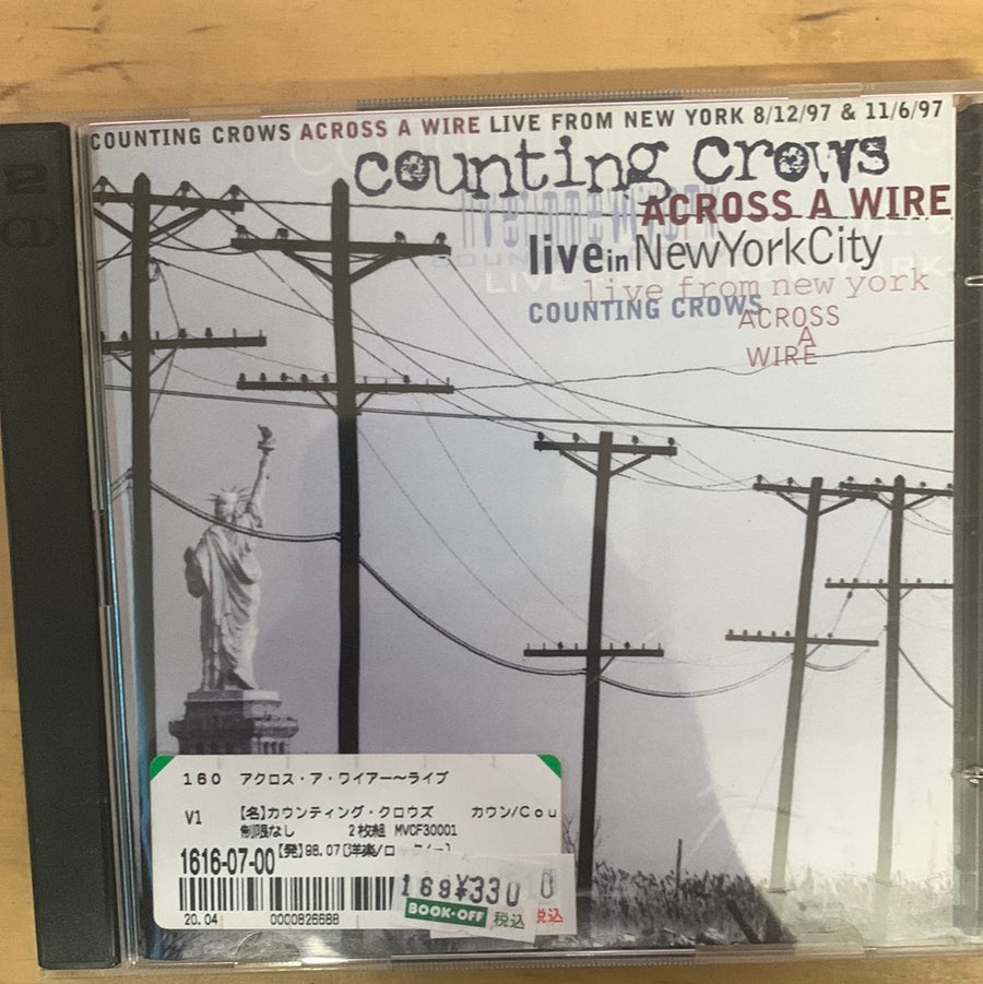 ซีดี Counting Crows - Across A Wire (Live In New York City) (CD) (VG+)