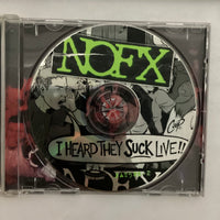 ซีดี NOFX - I Heard They Suck Live!! CD VG+
