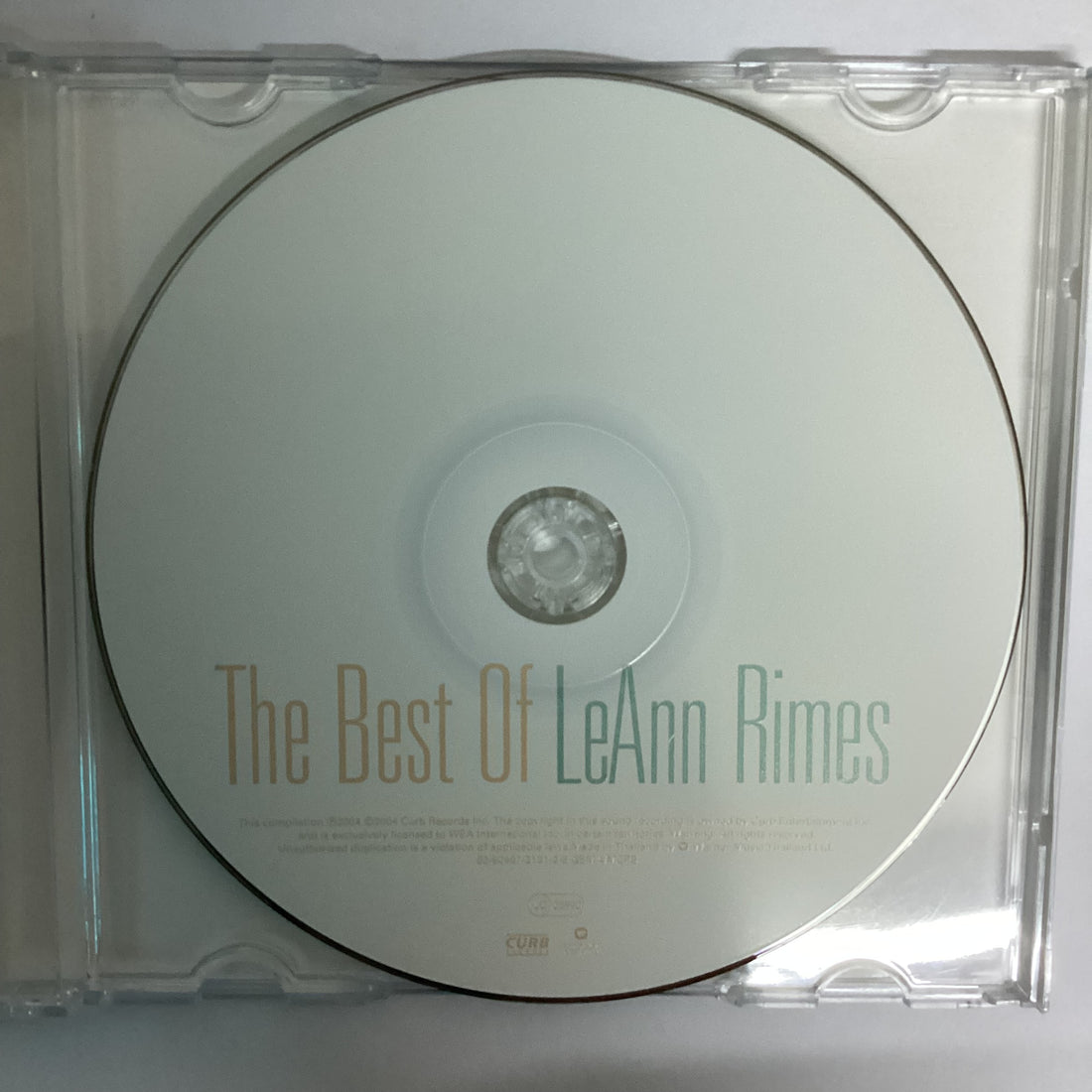 ซีดี LeAnn Rimes - The Best Of LeAnn Rimes CD NM or M- 1CD 1VCD
