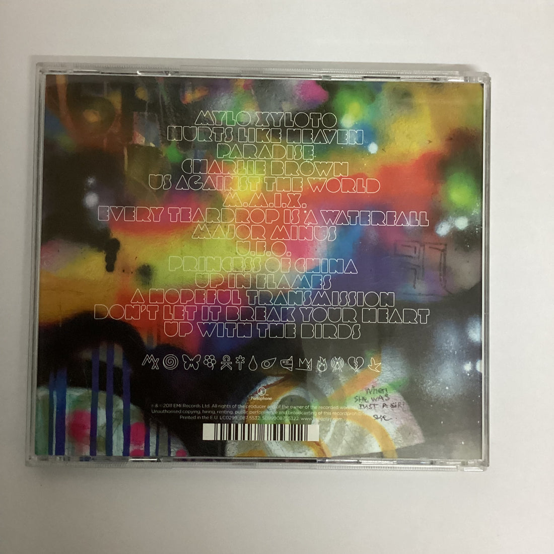 ซีดี Coldplay - Mylo Xyloto CD VG+