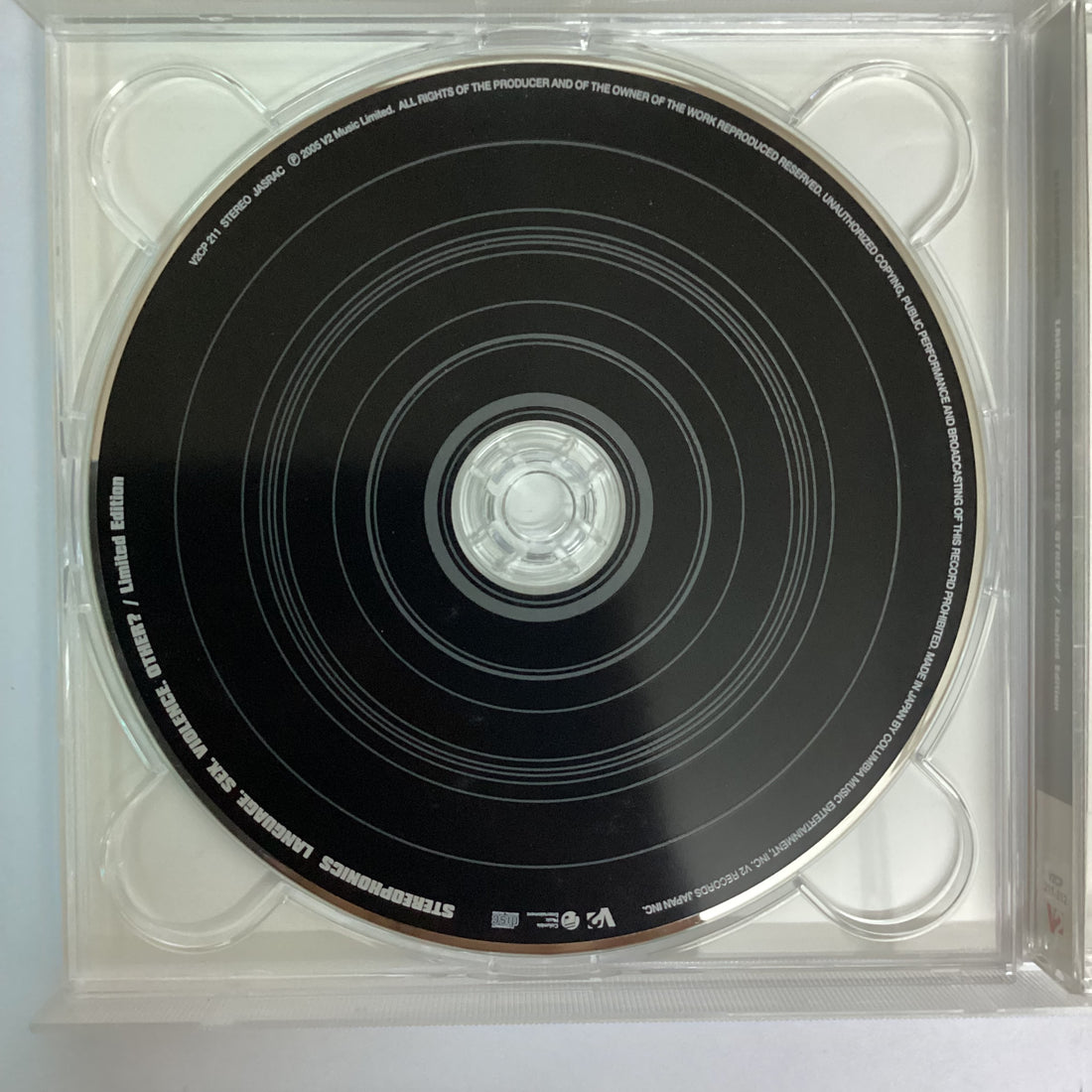 ซีดี Stereophonics - Language. Sex. Violence. Other? CD VG+ 1CD 1DVD