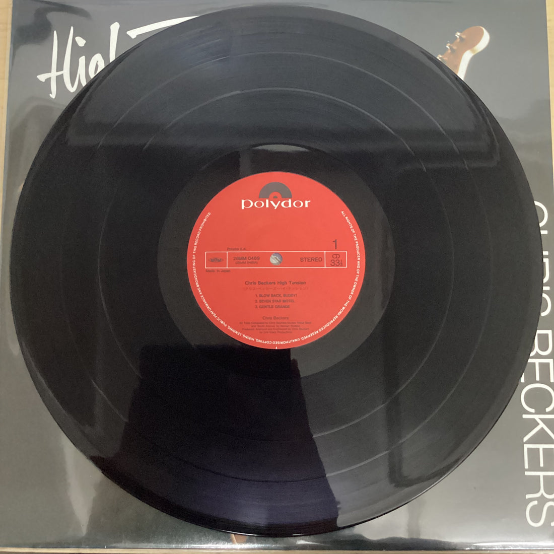แผ่นเสียง Chris Beckers - High Tension Vinyl VG+
