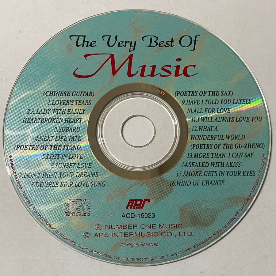 ซีดี Various - The Very Best Of Music (CD) (NM)