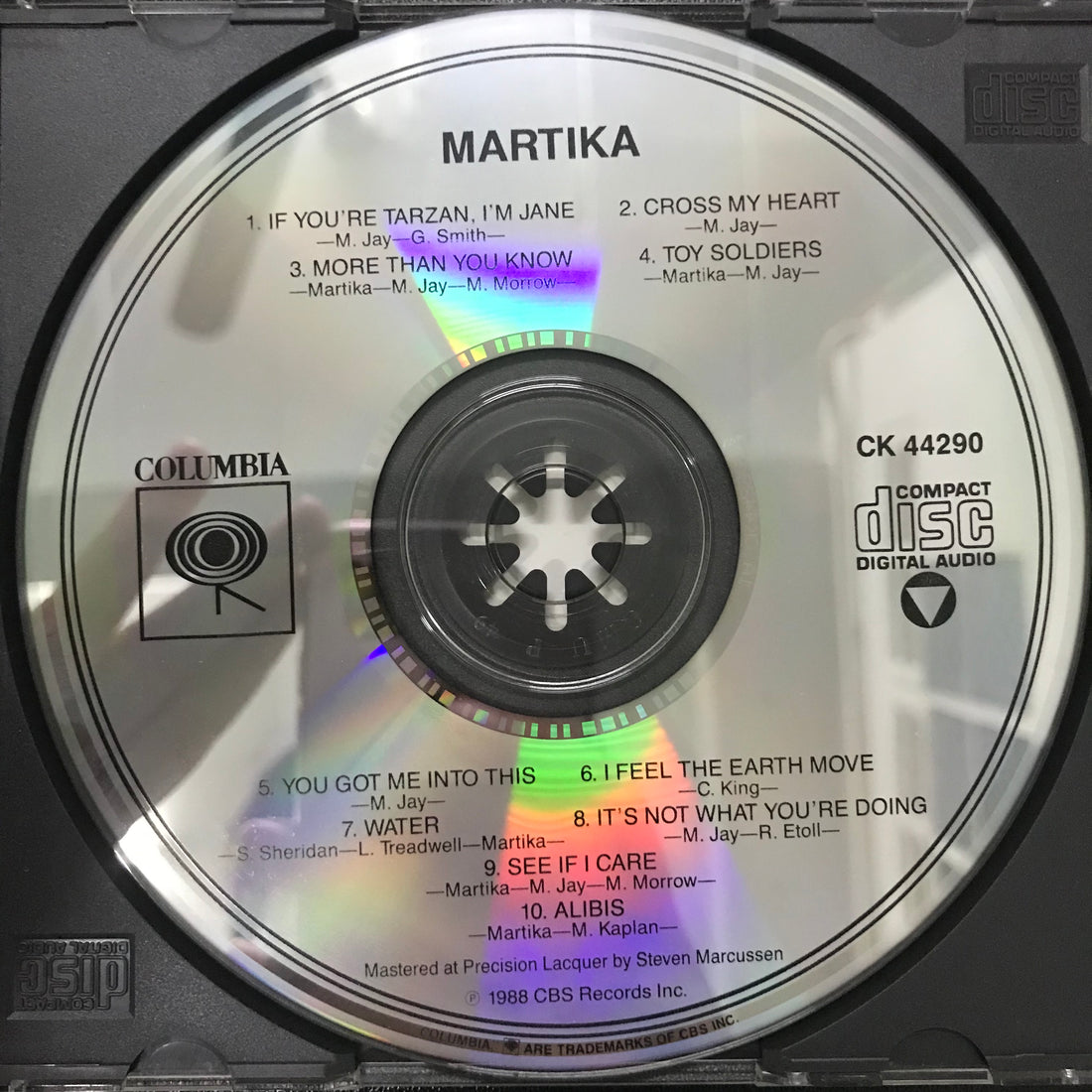 ซีดี Martika - Martika CD VG+