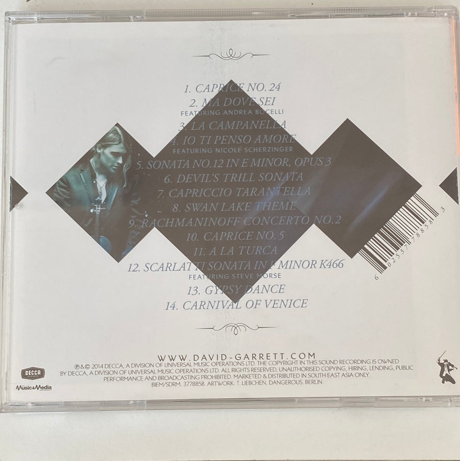 ซีดี David Garrett  - Caprice (CD) (VG+)