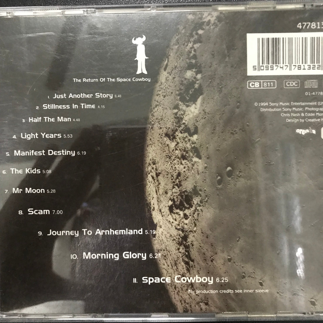 ซีดี Jamiroquai - The Return Of The Space Cowboy CD VG+