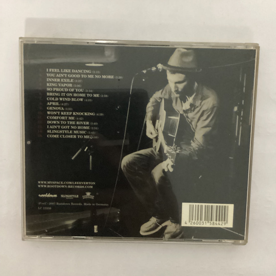 ซีดี Lee Everton - Inner Exile CD VG+