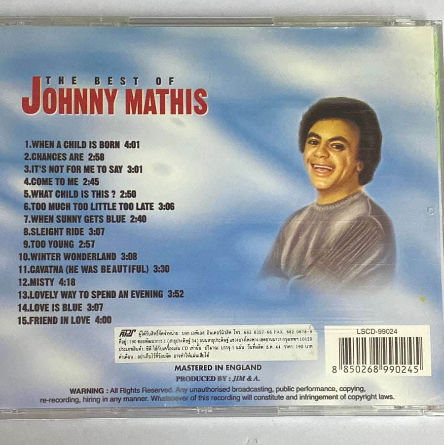 ซีดี Johnny Mathis - The Best Of Johnny Mathis (CD) (VG+)