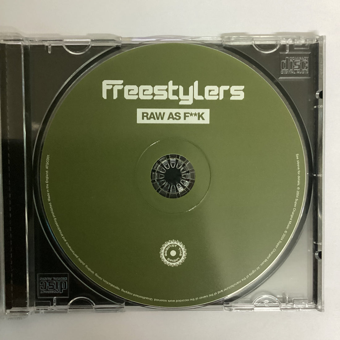 ซีดี Freestylers - Raw As F**k CD VG+