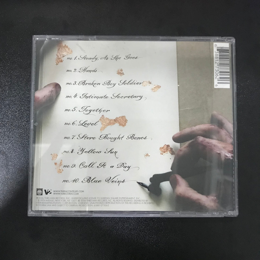 ซีดี The Raconteurs - Broken Boy Soldiers CD VG+