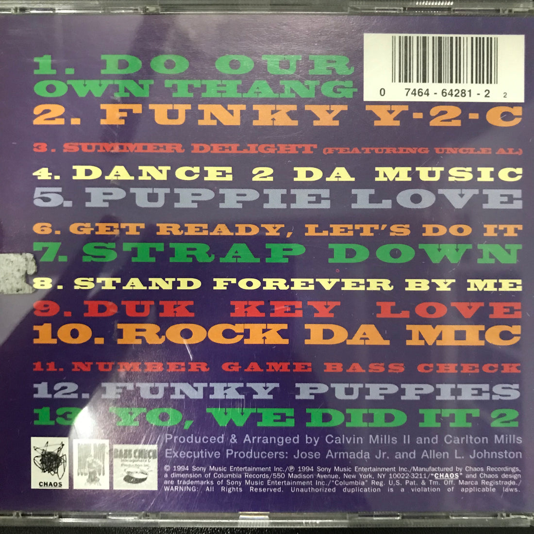 ซีดี The Puppies - The Puppies CD VG+