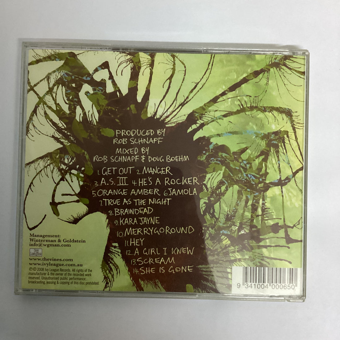 ซีดี The Vines - Melodia CD VG+