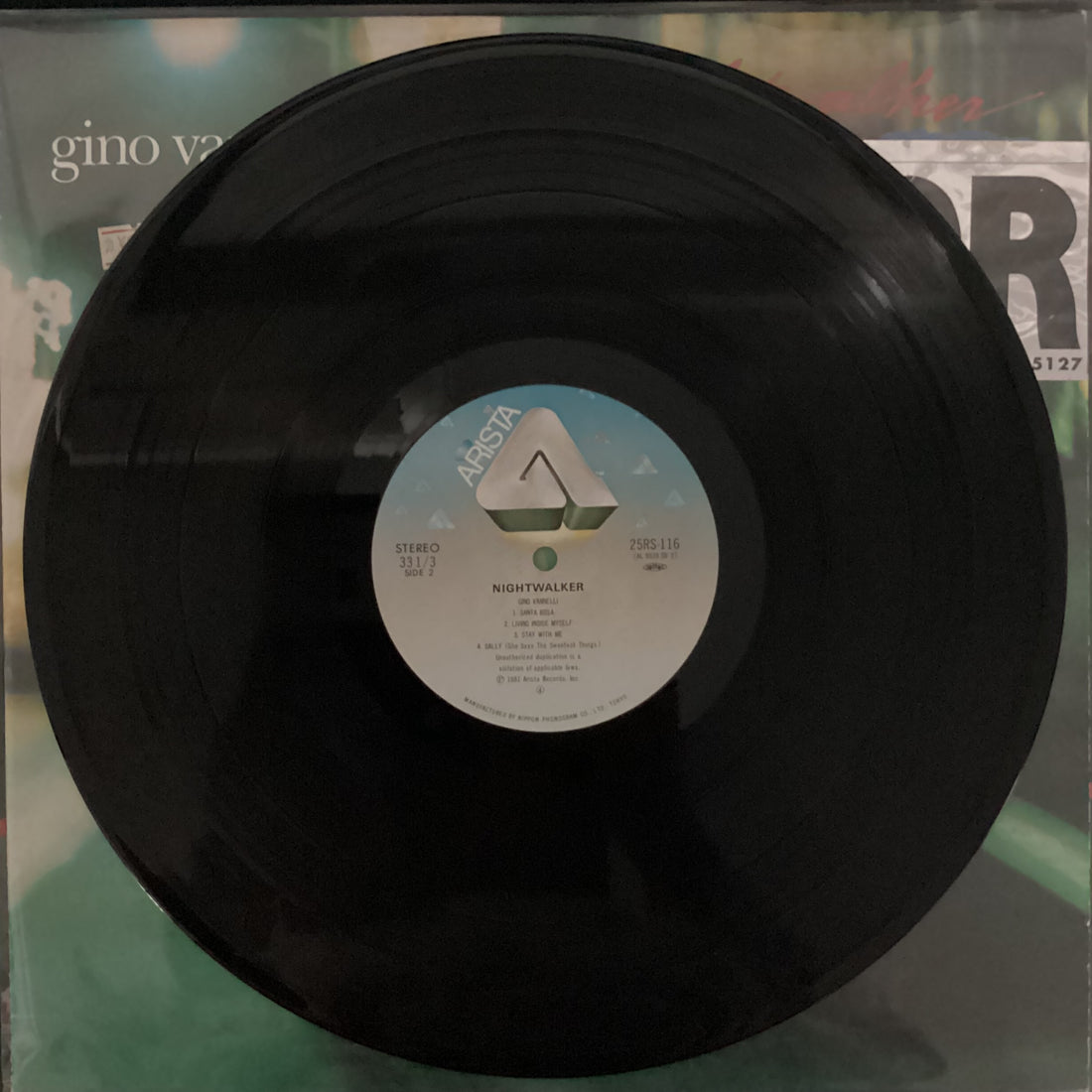 แผ่นเสียง Gino Vannelli - Nightwalker Vinyl VG+